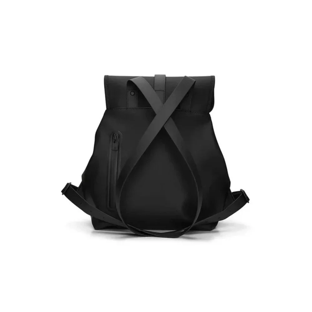 Rains Black Backpack - Picture 4 of 5